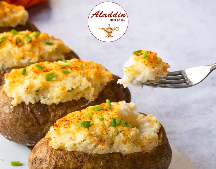 Baked Potatoes Served at Aladdin Dumbarton Takeaway 